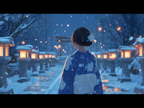 秀歌『雪の参道』のミュージックビデオ